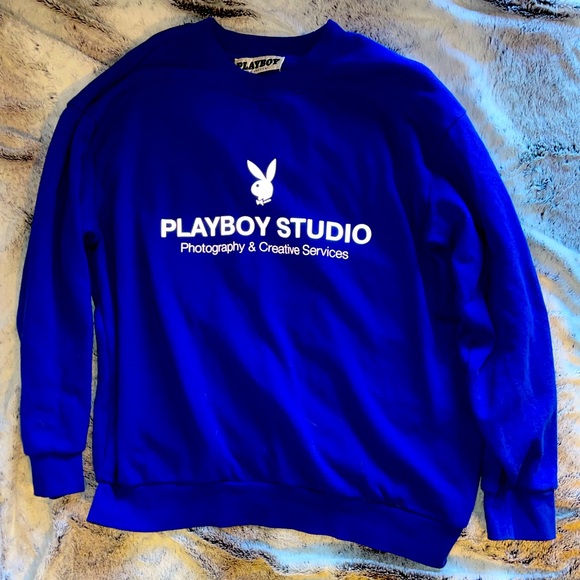 PLAYBOY Other - Playboy Rich Blue Sweatshirt